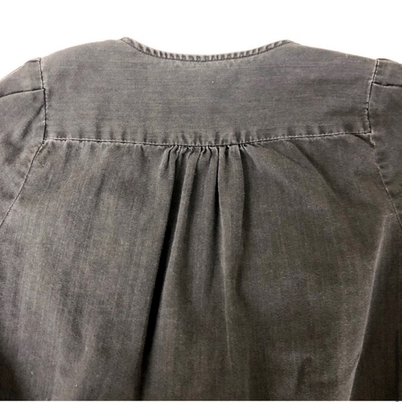 Madewell Denim Wrap Top - Picture 9 of 9